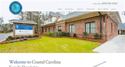 Desktop Screenshot of coastalcarolinadentistry.com